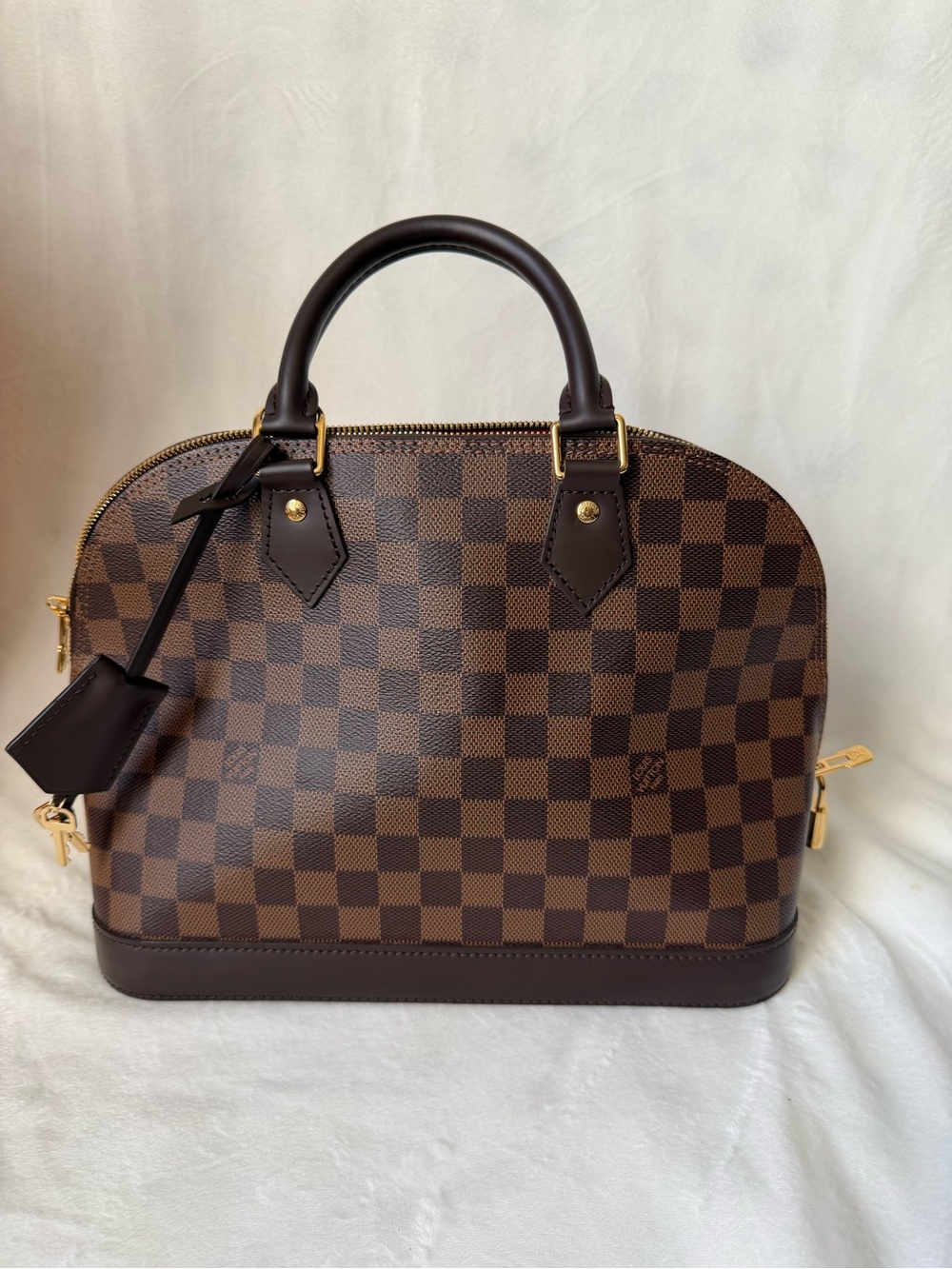 Louis Vuitton Alma PM in Damier Ebene